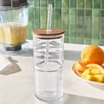 thumbnail image 3 of Better Homes & Gardens 22 oz Ribbed Tritan Sipper, Clear, 3 of 4