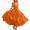 Orange 05, variant on Karymi Spring Dresses for Women 2026 Halter Deep V Maxi Dress, Solid Sleeveless High Waist Pleated A-Line Flowy Long Evening Party Dress