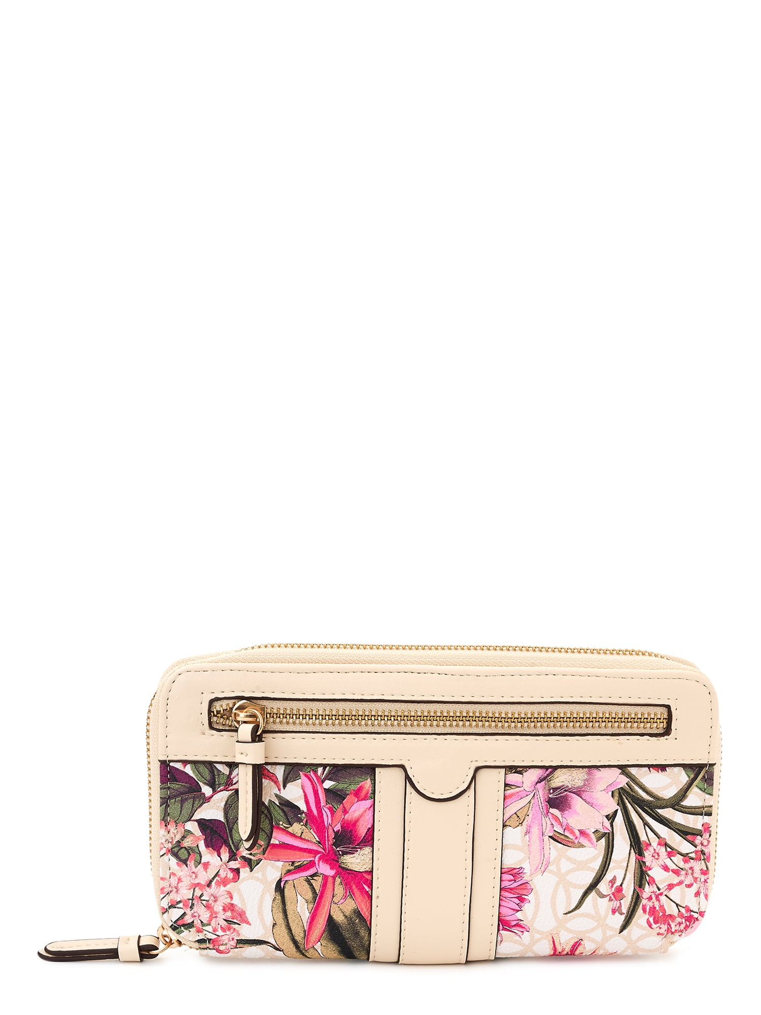 Time and Tru Women’s Freda Large Zip Around Wallet