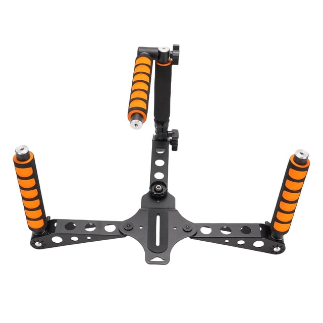 DSLRs Camera Shoulder Support Rig, 3 in 1 Cushioned Pad Foldable Camera Shoulder Support Rig Kit for Video Camcorder