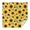 Green Sunflower Pattern, variant on Beige Sunflower Butterfly Pattern Square Tablecloth,Waterproof Square Table Cover,Wipeable Spillproof Washable Table Cover for Home Kitchen Party Decor 42"X42"(107x107cm)