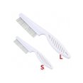 thumbnail image 4 of 1pc White Pet Flea Comb For Dogs & Cats, Pet Grooming Tool, S/L Size, 4 of 5