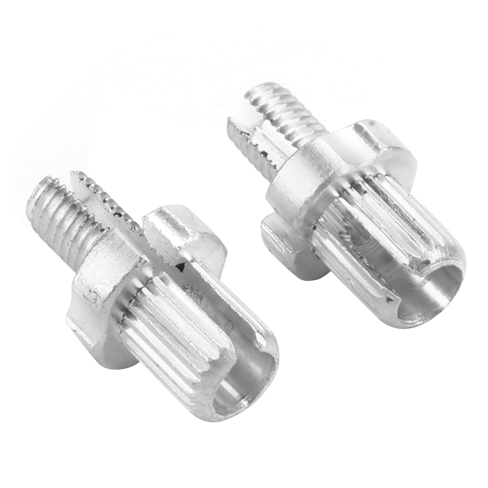 Fyydes 2pcs M7 Bicycle Brake Lever Adjuster Screws Fastener Silver