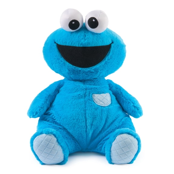 GUND Sesame Street Official Oh So Snuggly Cookie Monster Plush, Plush Muppet, Sensory Toy, Stuffed Animals for Babies and Infants, Red, 12.5