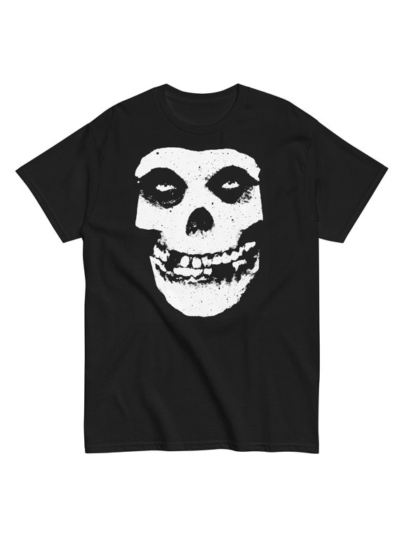 Misfits - Large Skull Unisex T-Shirt - Black - 2XL