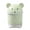 Green, variant on Mini Waste Can with Removable Swing-Top Lid - 1 Pc Small Garbage Bin for Kitchen, Bathroom, Bedroom, Office - Compact Can Fit Under Tables & Counters, Blue