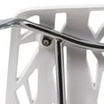 thumbnail image 5 of LeisureMod Modern Asbury Dining Chair with Chromed Legs-Color:White, 5 of 7