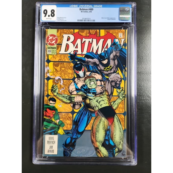 Batman #489 - CGC 9.8 Comic Book