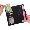 thumbnail image 5 of Case for Samsung Galaxy A33 5G Magnetic Leather Zipper Wallet Cover Card Holder, 5 of 5