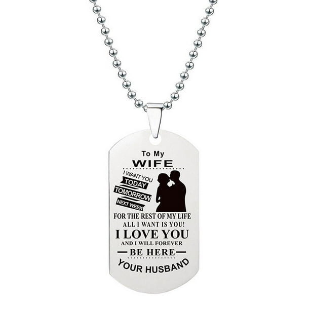 Collar para mujer, joyería para mujer, collar con placa de acero inoxidable, regalo unisex para familia y amigos, recuerda que eres más valiente que tú, padre, madre, hijo e hija. Colgante de cadena.