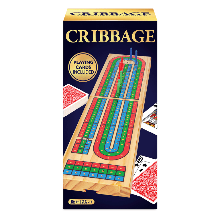 Classic Game Collection Cribbage Strategy Board Game photo 7