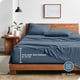 thumbnail image 4 of Juego de Sábanas Bare Home Lavadas Colección Premium 1800 Bolsillo Profundo 4 Piezas Tamaño Queen Bering Sea, 4 of 6
