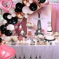 thumbnail image 2 of Paris Party Decorations Set - Paris Party Supplies with Paris Balloons Garland,Paris Happy Birthday Banner,Eiffel Tower Cake toppers Stickers Cutout for Paris Birthday Party Decorations, 2 of 3