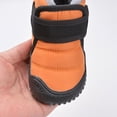 thumbnail image 2 of Botas de invierno para niños con forro polar, botas casuales de algodón para bebés con suela suave y cálidas, zapatos de algodón con velcro para hombres y mujeres, 2 of 6