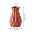 thumbnail image 3 of Giunmcul Ceramic Frosted Vase for Home Decor Hydroponic Flower Arrangement Polychrome Glazing 5.91*3.94*3.94in, 3 of 6