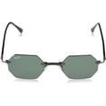 thumbnail image 4 of Ray-Ban Rb8061 Titanium Octagonal Sunglasses, 4 of 5