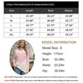 thumbnail image 5 of Heart Sweaters for Women Valentine's Day Color Block Splicing Casual Loose Cute Pullover Sweater Shermie, 5 of 6