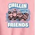 thumbnail image 2 of Despicable Me Minions - Chillin With Friends  - Toddler & Youth Crewneck Fleece Sweatshirt, 2 of 4