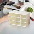 thumbnail image 4 of Zonao Storage Box Gift Multifunctional Compartment Storage Box,Desktop Drawer Style Cosmetic Jewelry Box,Small Item Transparent Jewelry Box, 4 of 6