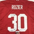 thumbnail image 2 of Autographed/Signed Mike Rozier Heisman 1983 Nebraska Red College Football Jersey JSA COA, 2 of 4