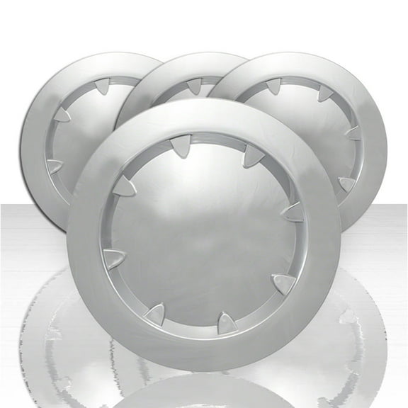 Set of 4 Front and Rear Center Caps for 2007-2013 GMC Sierra 1500 - Chrome