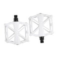 thumbnail image 3 of 2 pedales genéricos para bicicleta, accesorios de ciclismo, equipo de equitación, rodamientos antideslizantes para monociclo eléctrico. Blanco, 3 of 9