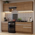 thumbnail image 2 of Cocina Integral 240cm Marrón Glamy MADESA, 2 of 5