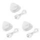 thumbnail image 1 of 3X para Cepillo de Dientes Cargador de Repuesto Fuente de Alimentación Soporte de Carga Inductivo Modelo 3757 Cable USB, 1 of 9