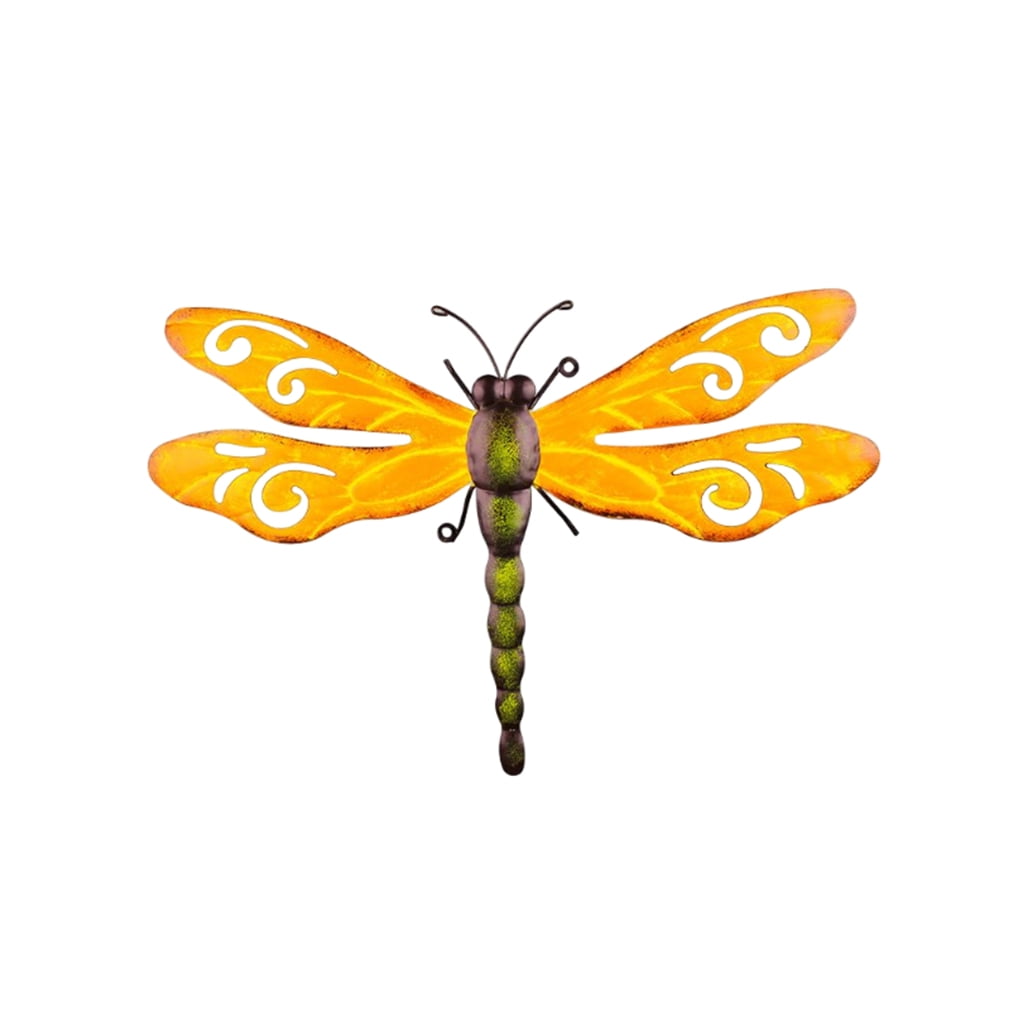 Indoor Outdoor Wall Decor Metal Insect Garden Yard Hanging Decoration