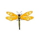 thumbnail image 1 of Kearding Decoración de pared para interiores y exteriores, jardín de insectos de Metal, decoración colgante, estatua de paisaje, escultura artesanal, Jardín y Patio Amarillo Kearding HA066695-01, 1 of 6