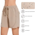 thumbnail image 6 of BASSDASH Women’s 5” Fishing Shorts UPF 50+ Water Resistant Quick Dry Athletic Hiking Shorts with Pockets FP05W, 6 of 9
