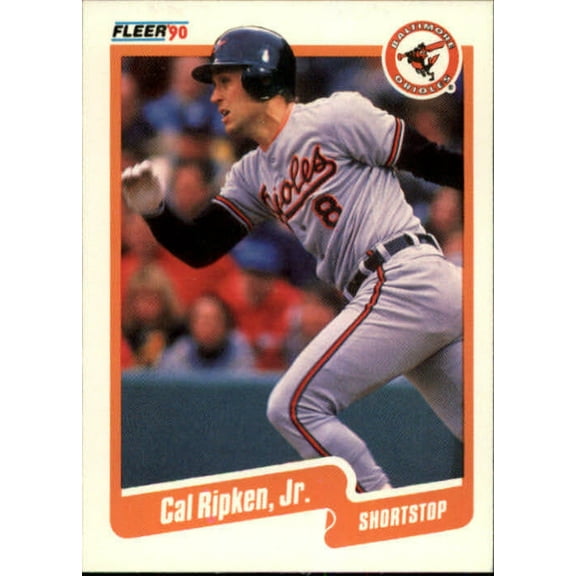1990 Cal Ripken Jr. Fleer Baseball Card #187