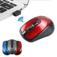 thumbnail image 5 of Wireless Gaming Mouse, for PC Laptop, 2.4GHz Ergonomic Optical Mouse with 6 Buttons Wireless Mouse, 2000 DPI Adjustable, 10m Range, Portable for Travel and Work,Gray, 5 of 6