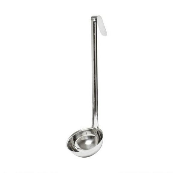 Truecraftware – 8 oz. Stainless Steel Ladle, Hooked Handle