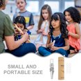 thumbnail image 2 of 1 Set Metal Kazoo With Rope Portable Kazoo With Flute Diaphragm Music Instrument Kazoo, 2 of 8