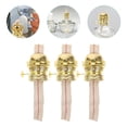 thumbnail image 4 of 3 Sets Oil Lamp Burner Aluminum Alloy Kerosene Lamp Replacement Burner With Wick, 4 of 8