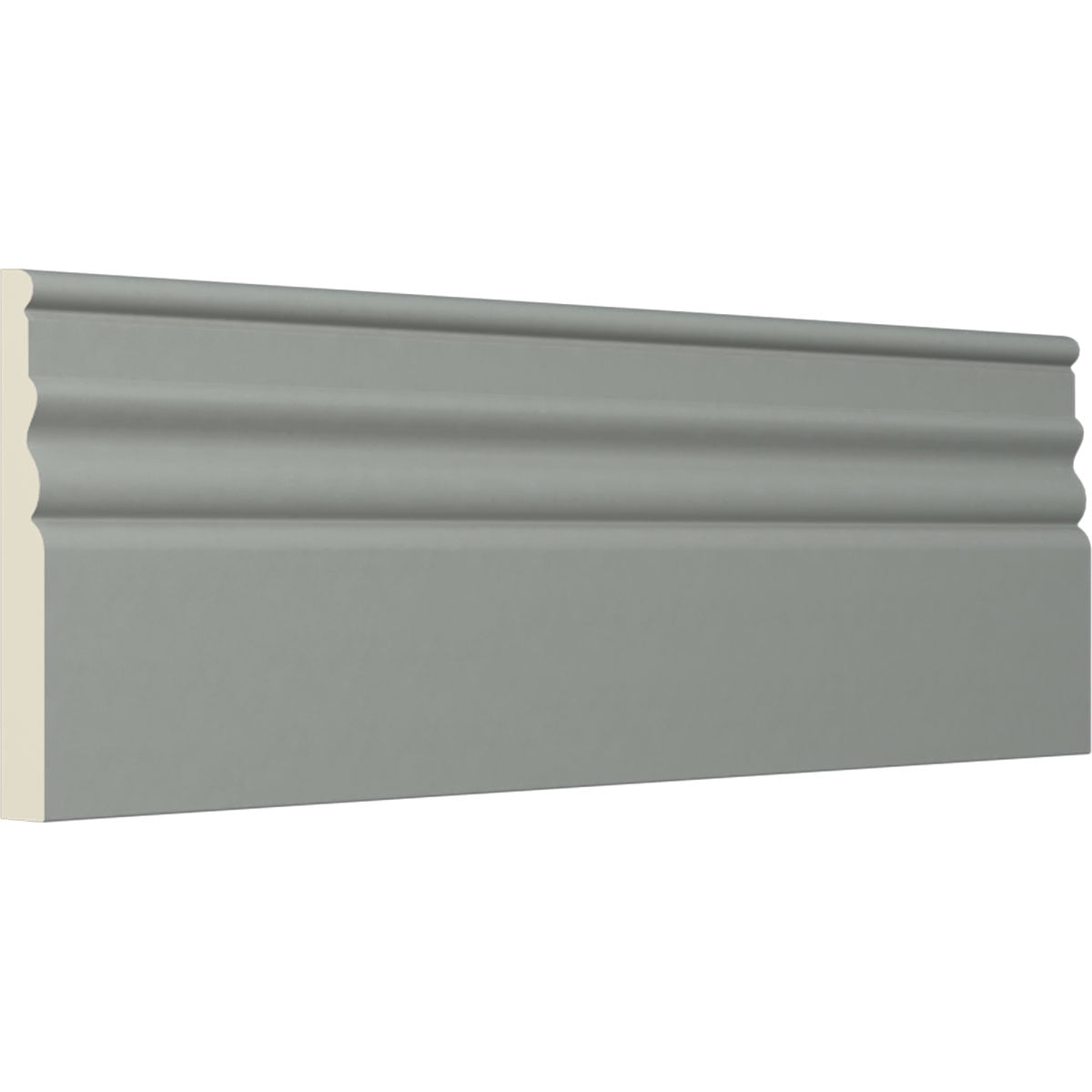 Ekena Millwork 5 7/8"H x 3/4"P x 94 1/2"L Federal Baseboard Moulding (12-Pack)