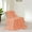 Orange, variant on Soft Thick Double Layer Raschel Blanket, Winter Warming Bed Throw, Ultimate Comfort for Beds Sofas, Heavyweight Plush Design, Machine Washable Durable, Multiple Colors