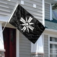 thumbnail image 4 of Yanbooch Far Cry Flag, Eden's Gate Black Flag banner with Grommets Man cave Decor 3x5Feet, 4 of 5