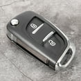 thumbnail image 4 of Coque de Clé à Distance, Boîtier de Clé à Distance, Couvercle Clé à Distance Remplacement de Boîtier de Clé à Distance 2-Bouton pour Voiture Citroen Voiture Smart Key Men, 4 of 8