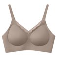 thumbnail image 4 of Ohufall Women Full Coverage Bra 34B/C-40B/C Push Up Bra Seamless Wireless Bra for Women Underwear, 4 of 4