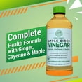 thumbnail image 2 of Country Farms Apple Cider Vinegar, Organic With Ginger, Cayenne & Maple 16 oz (Pack of 3), 2 of 4