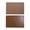 Brown, variant on XMMSWDLA Cowhide Pattern PU Leather Placemats Heat Resistant Kitchen Table Mats, Waterproof Wipeable for Party Decoration