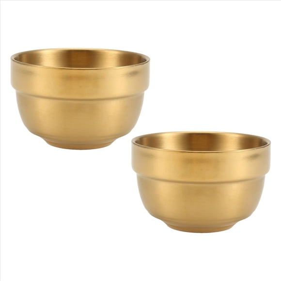 de Sake Acero Inoxidable 80 Ml Mini Vino Doble Capa para Tazas Agua Té Vajilla Cocina Estilo Industrial,A
