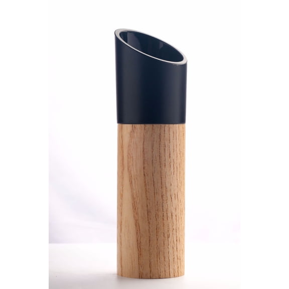 Manual Pepper Grinder Ceramic Core Salt Pepper Mill Wooden Kitchen Tool Easy Clean Long-lasting Black Chinese Toon Wood