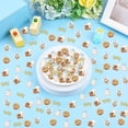 thumbnail image 3 of Milk Cookies Baby Shower Decorations, 200Pcs Blue Confetti for Boys Baby Shower, 3 of 5