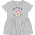 thumbnail image 3 of Inktastic Grammy's Girl Heart Flowers Girls Baby Dress, 3 of 5