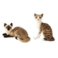 thumbnail image 1 of Juguetes de peluche,Gato Juguetes de peluche Animales de peluche Encantador Realista,Lindo suave largo gatos almohada encantador animal grande,Muñeca Dormir Almohadas Decoración del hogar Sunnimix Juguetes de peluche, 1 of 8