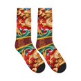 thumbnail image 4 of Athletic Socks Chinese Dragon Sport Running Calf Socks Crew Socks for Men Women, 4 of 7