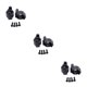 thumbnail image 4 of Soportes de ruedas Vogacara para ECX 1/12 Rc RGT 136100 negro, 4 of 6